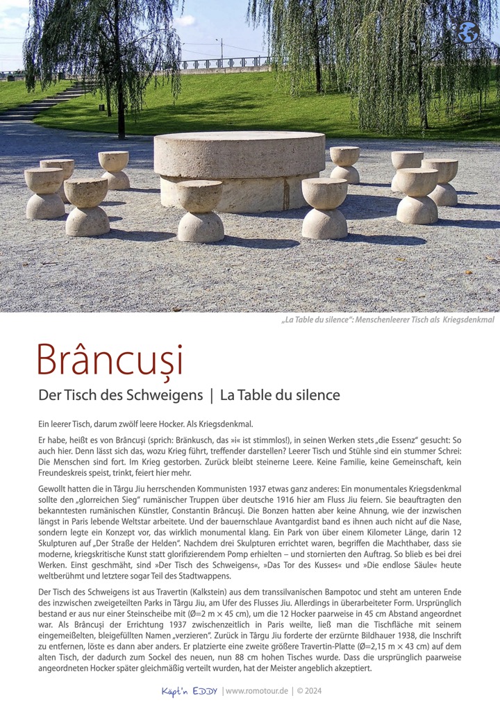 ROMOTOUR-Infoblatt-lang---Targu-Jiu---Brancusi---Der-Tisch-des-Schweigens