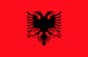 Flagge Albaniens | ROMOTOUR | Motorradtouren nach Rumänien, Albanien, Griechenland