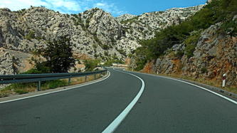 Die Jadranska Magistrala ist die schönste Küstenstraße der Welt  - Etappe geführte Motorradtour nach Albanien