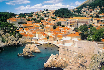 Dubrovniks Altstadt - Tagesziel der Griechenland-Tour mit dem Motorrad