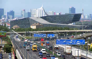 Endpunkt Wien zur zweiwöchigen geführten Motorradtour / Motorradreise nach Rumänien