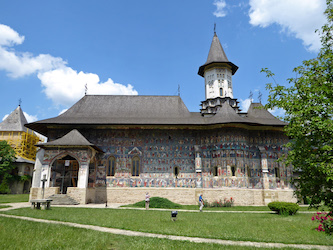 Moldau-Kloster - Etappe bei geführte Motorradtour nach Rumänien